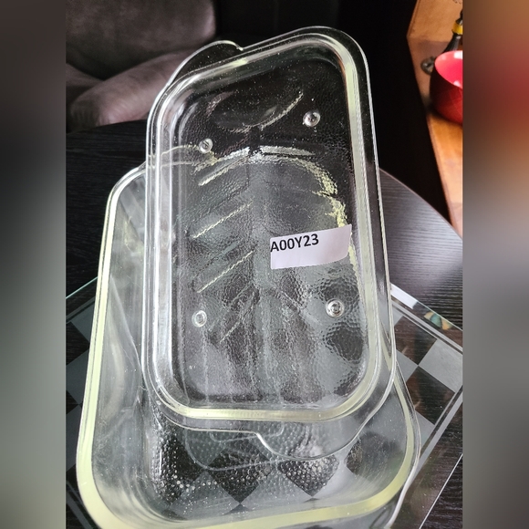 Clear Glass Storage Container with Lid - Picture 8 of 9